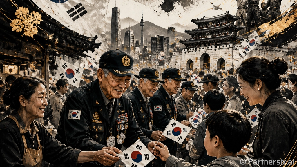 광복절 태극기 달기…