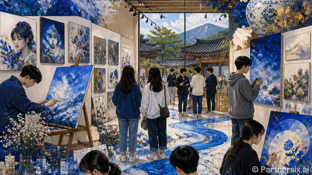 논산 청년 미술작가전, 미래 예술의 꽃을 만나다