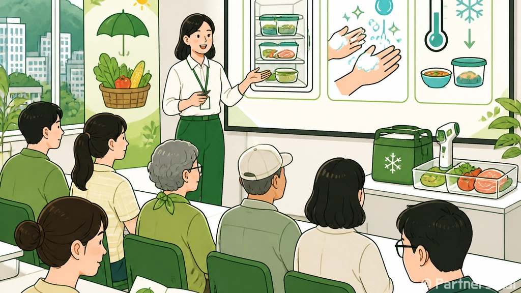 강경국가유산야행 먹거리 안전 철저 관리