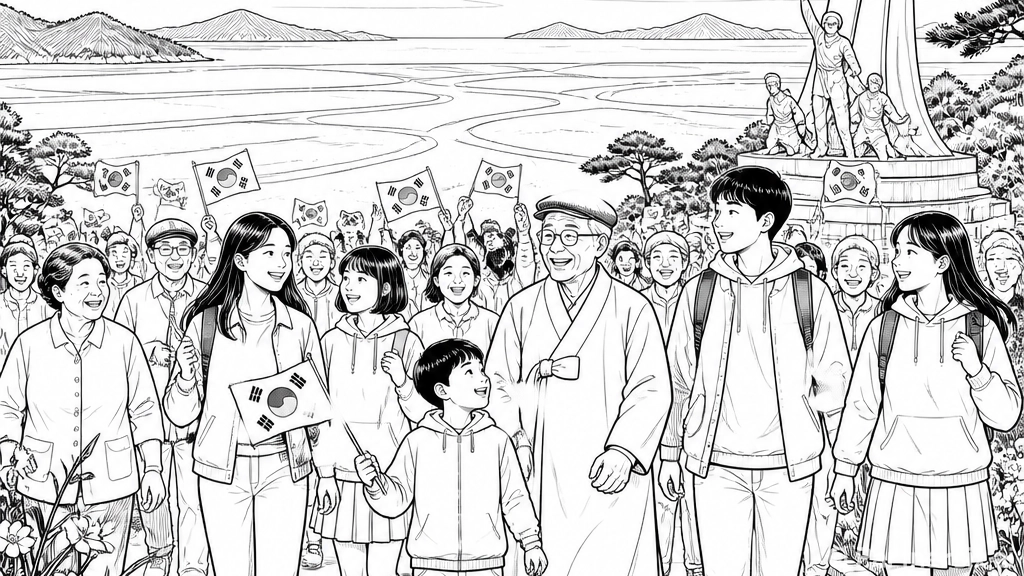 서산시민과 청소년이 함께한 광복 81주년 축하행사