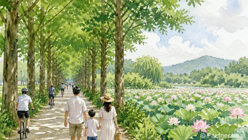공주 메타세콰이어길…