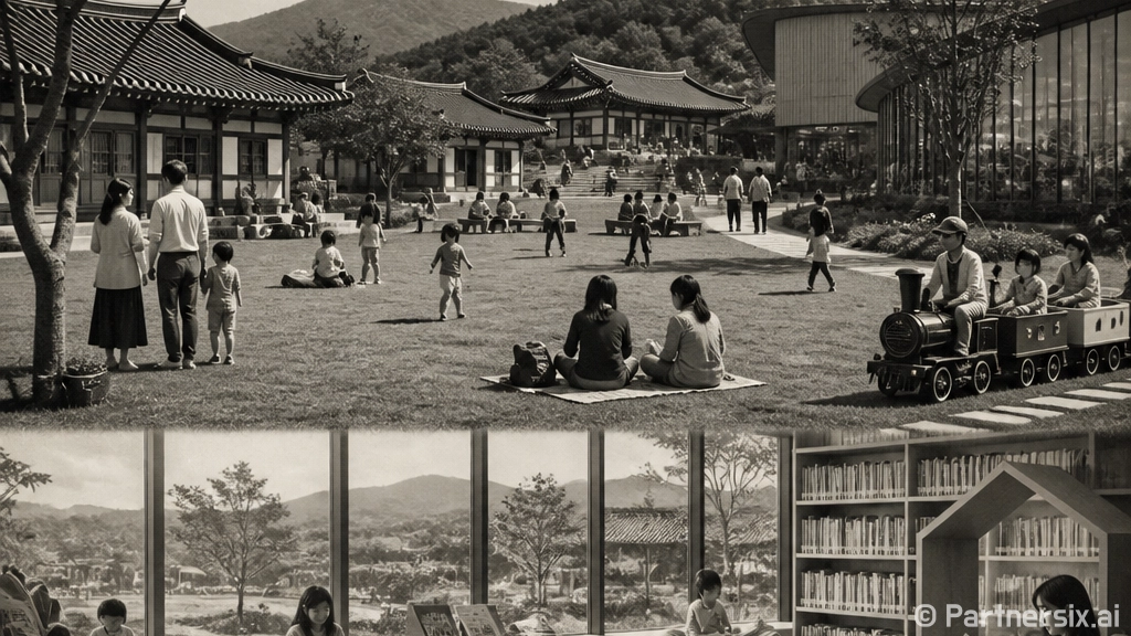 동화 속 가족 여행…