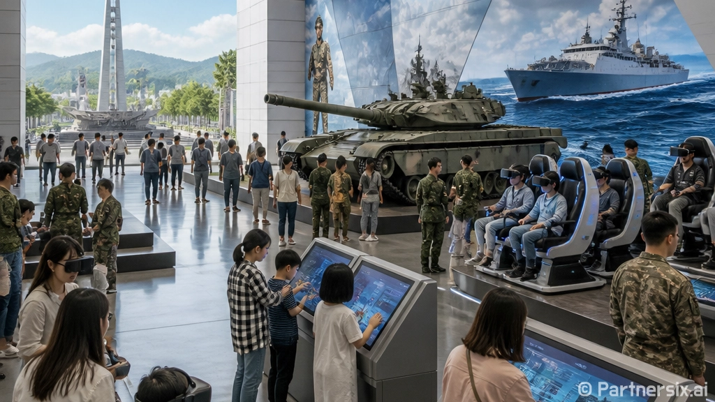 계룡시 병영체험관, VR로 만나는 육해공 체험