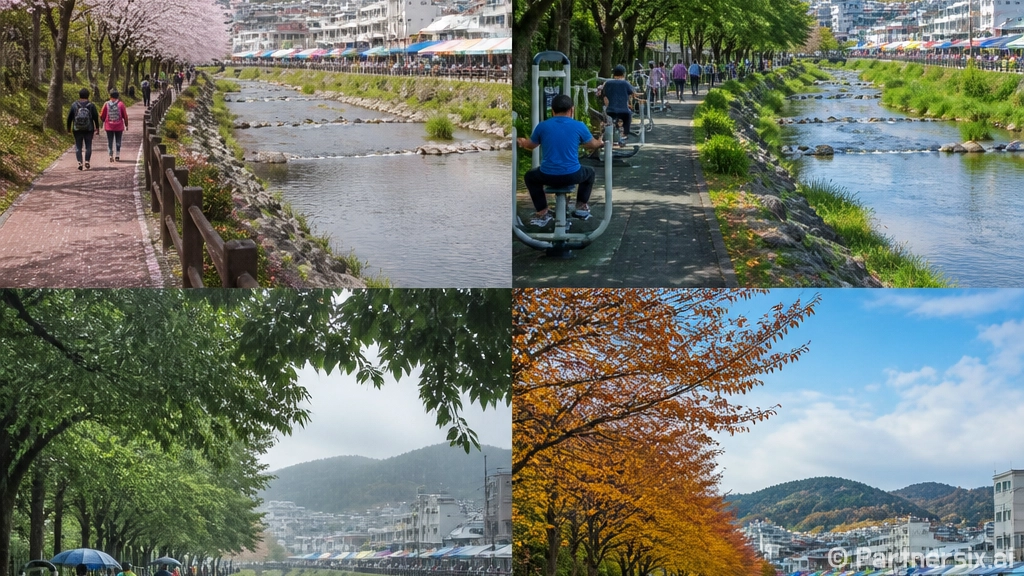 홍성천과 홍화문 벽…