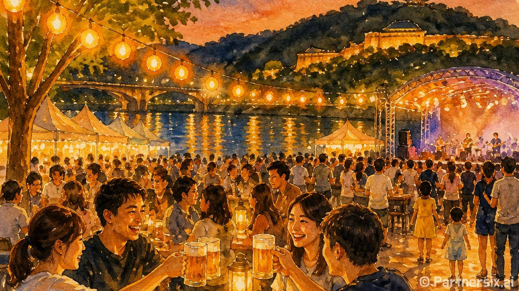 공주 야밤 맥주축제…