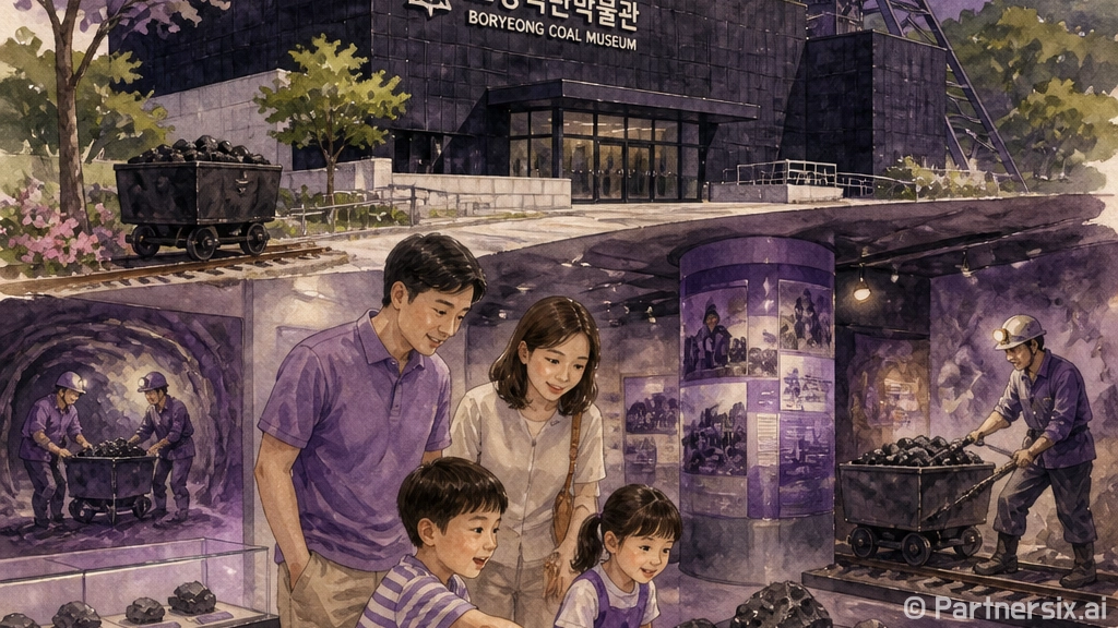 보령석탄박물관, 여름철 가족 실내 체험 명소