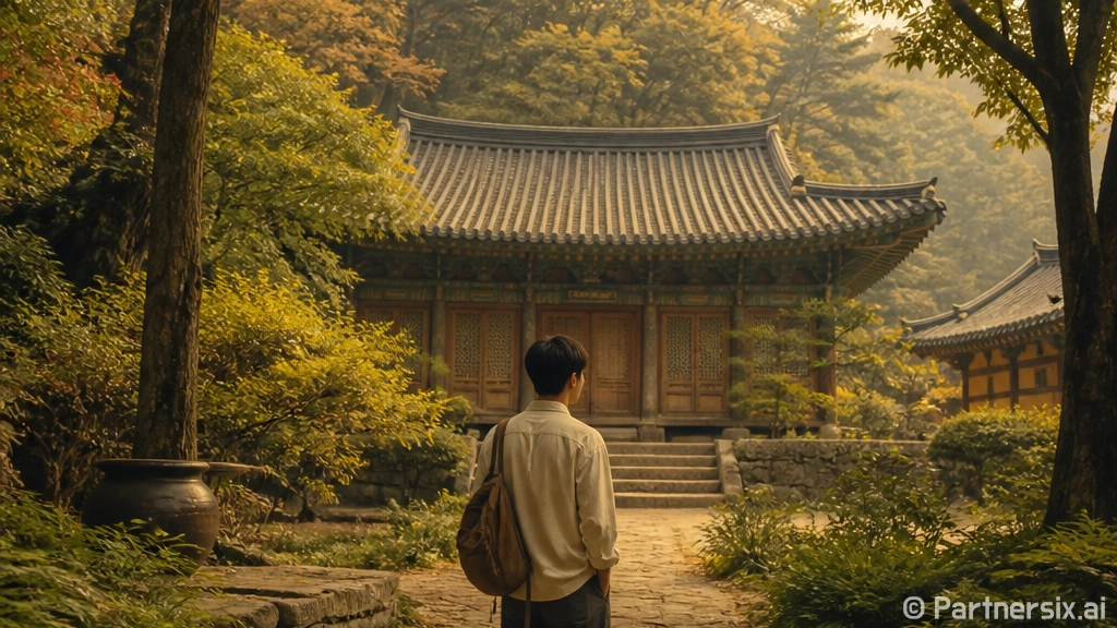 계룡에서 찾는 혼자만의 평화