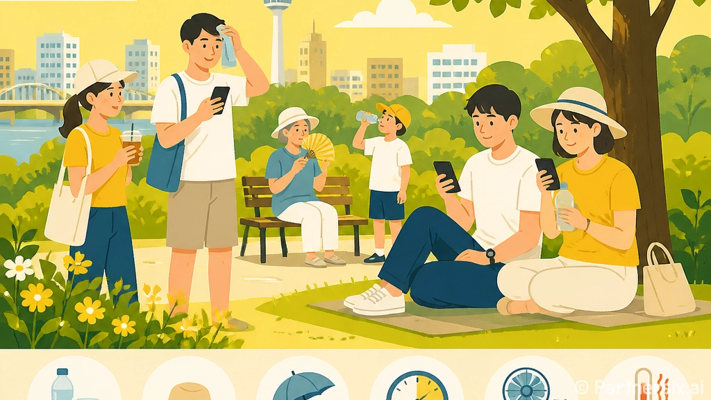폭염 속 건강 지키…