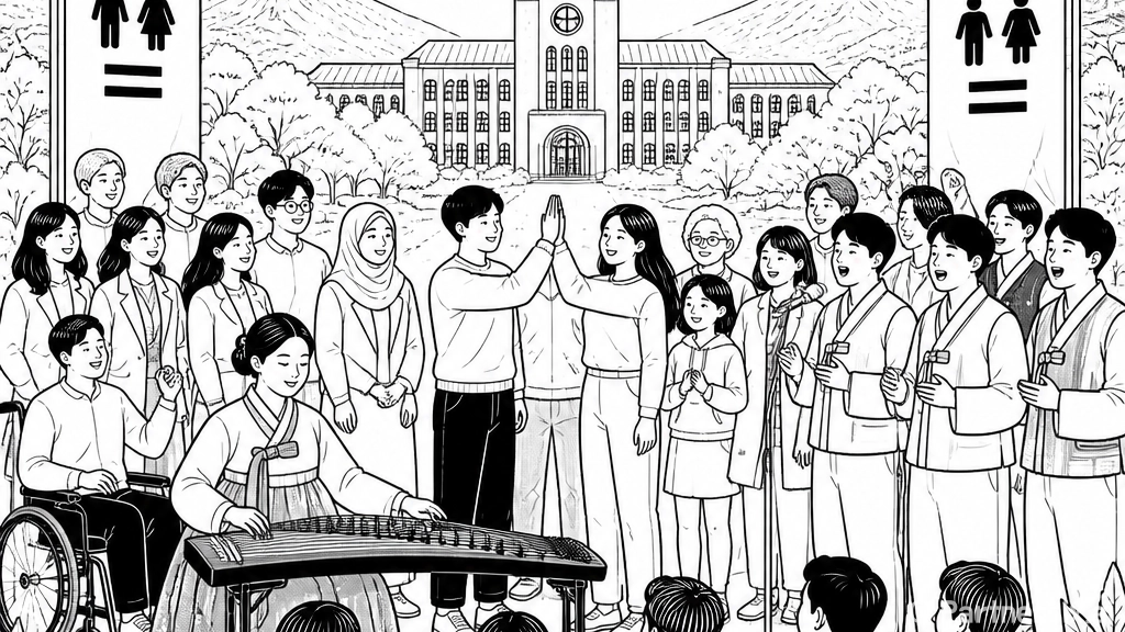 평등으로 하나되는 …