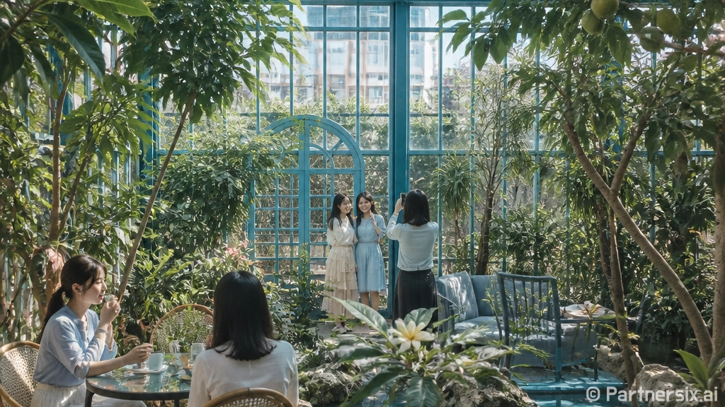 도심 속 작은 정글…