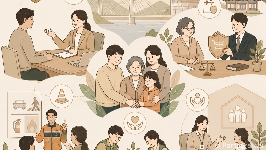 충남 도민 필수 공공서비스 4선