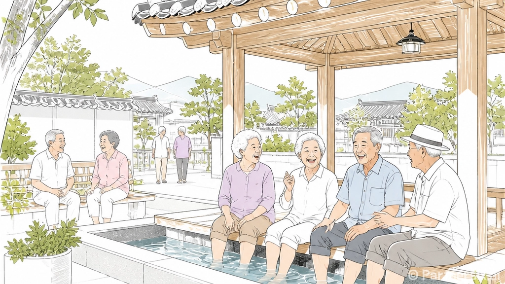 공주 어르신놀이터, 여름 건강 쉼터로 주목
