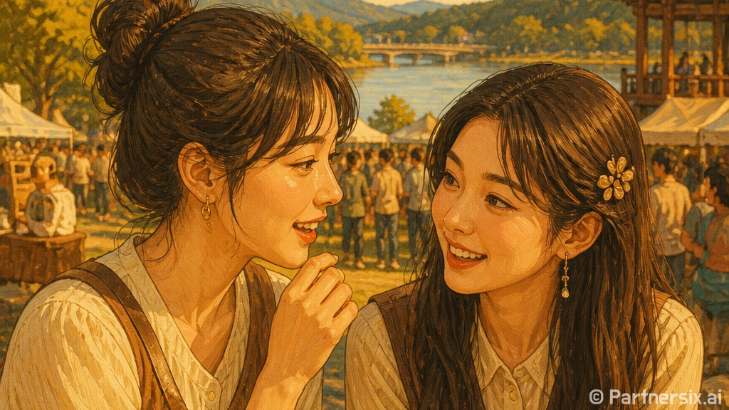 공주서 만나는 청년…