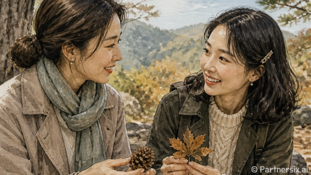 가을 숲속 힐링, 태학산과 공원 도슨트