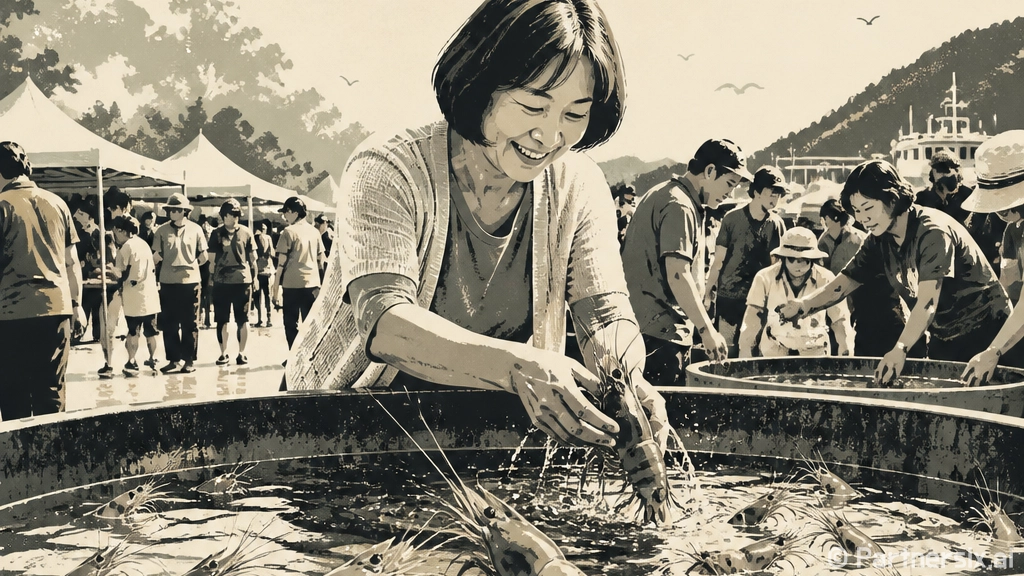 남당항 대하축제, 가을 바다의 진미