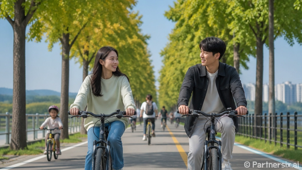 아산 43km 자전거길 힐링 라이딩