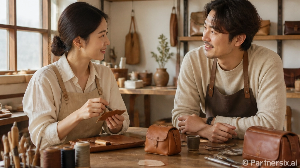 공주 가죽공방에서 만드는 특별한 밤지갑