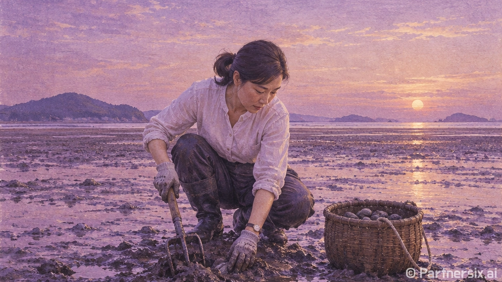 태안 몽산포해수욕장 맛조개 해루질 완벽 가이드