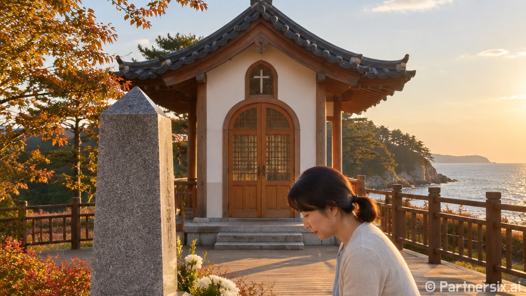 가을빛 물든 보령 갈매못순교성지 순례길