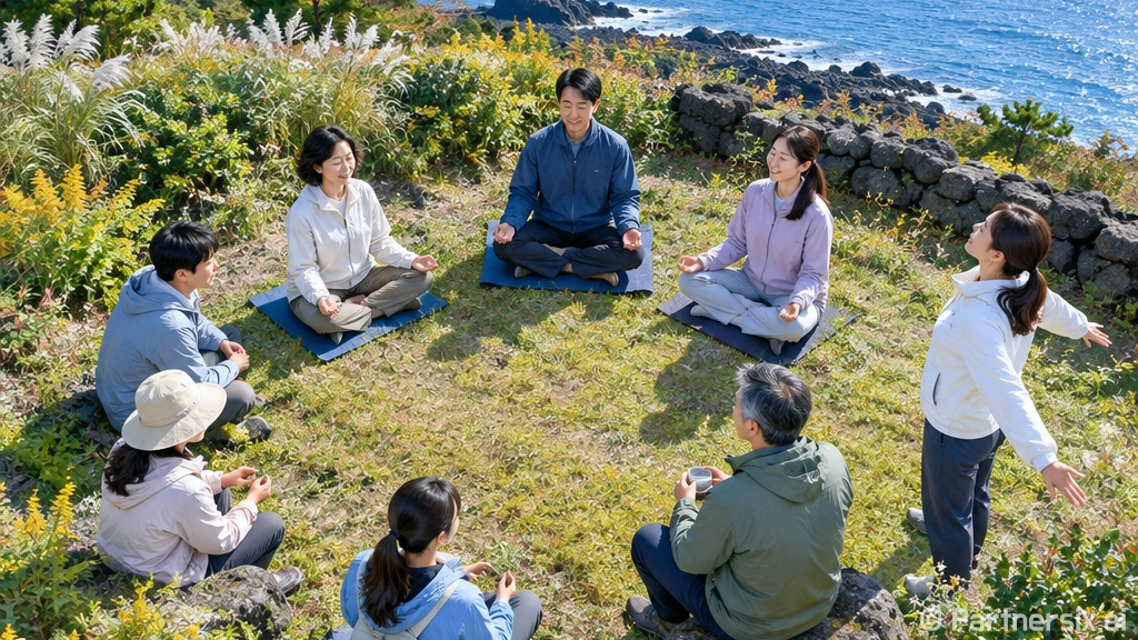 충남 효부·효자 68명 제주서 힐링 연수
