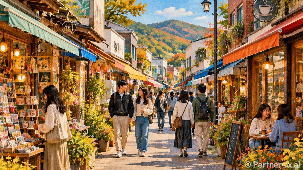 홍성 명동상가 골목 산책의 매력
