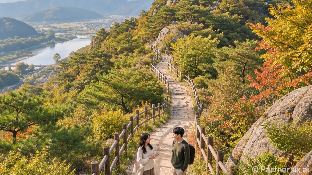 계룡내컷 시민투표로 계룡 산책길 선정
