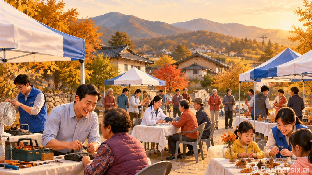 청양군, 넉 달간 마을봉사와 주민총회로 활기