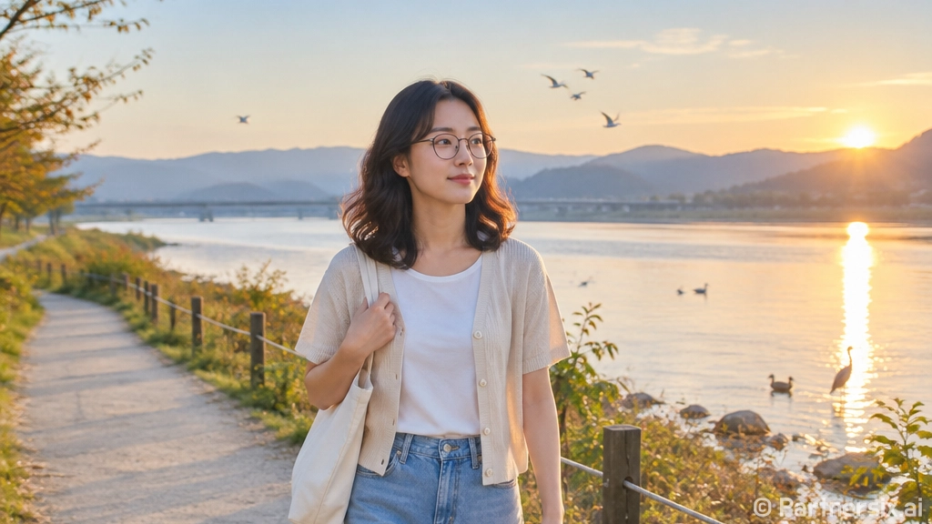 새벽 안개 속 공산…