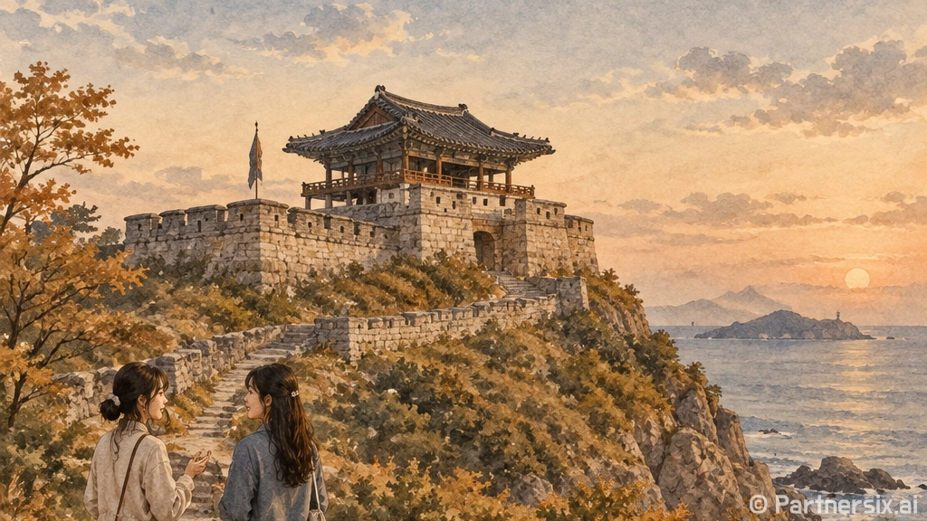 가을빛 물든 보령 충청수영성 산책