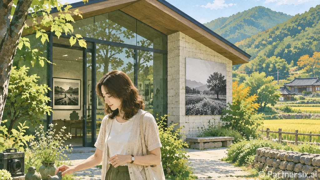 논산 김종범사진문화관, 사진과 자연이 어우러진 특별한 공간