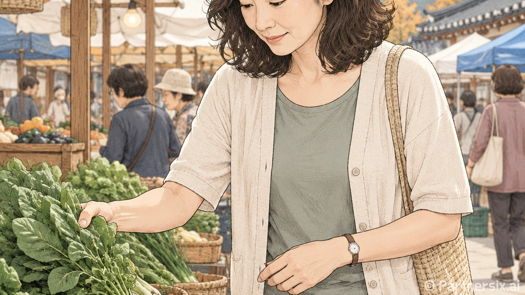 당진시 추석 전통시장 장보기 행사 활기