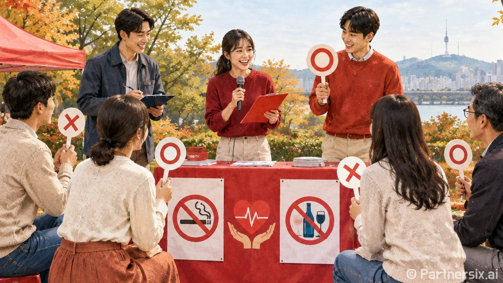 계룡시 금연·절주 OX퀴즈 당첨자 발표