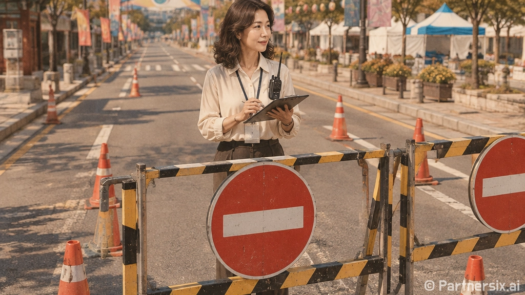 서산 소문난거리축제 교통통제 전면 시행