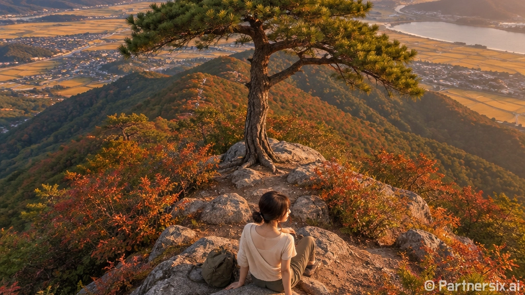 10분 만에 만나는 홍성 백월산 절경