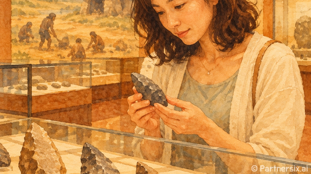 석장리박물관에서 만…