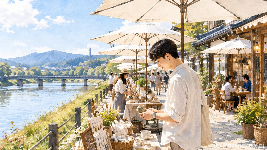 공주 제민천 십시일반마켓 현장 리포트
