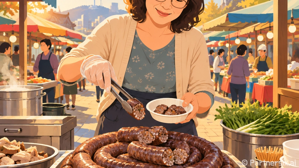 공주 광장순대, 알밤 품은 순대국밥 명소