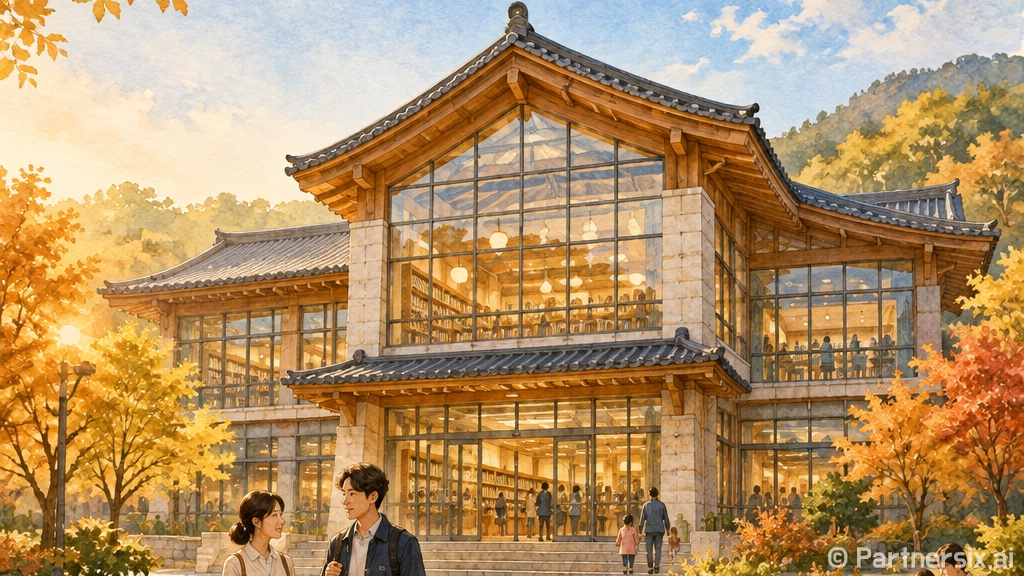공주 기적의 도서관, 온 가족 북캉스 명소