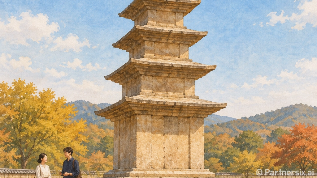 가을 부여 정림사지, 백제문화제 전야제 현장