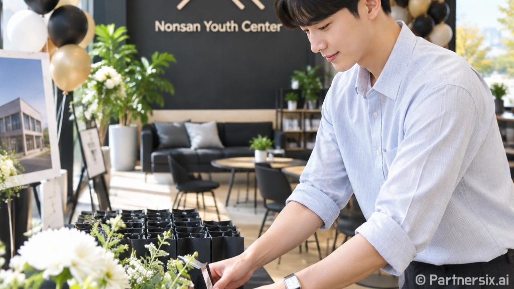 논산시청년센터 개소, 청년 미래 밝히다