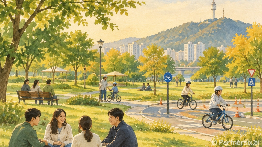 아산문화공원, 도심 속 힐링 명소