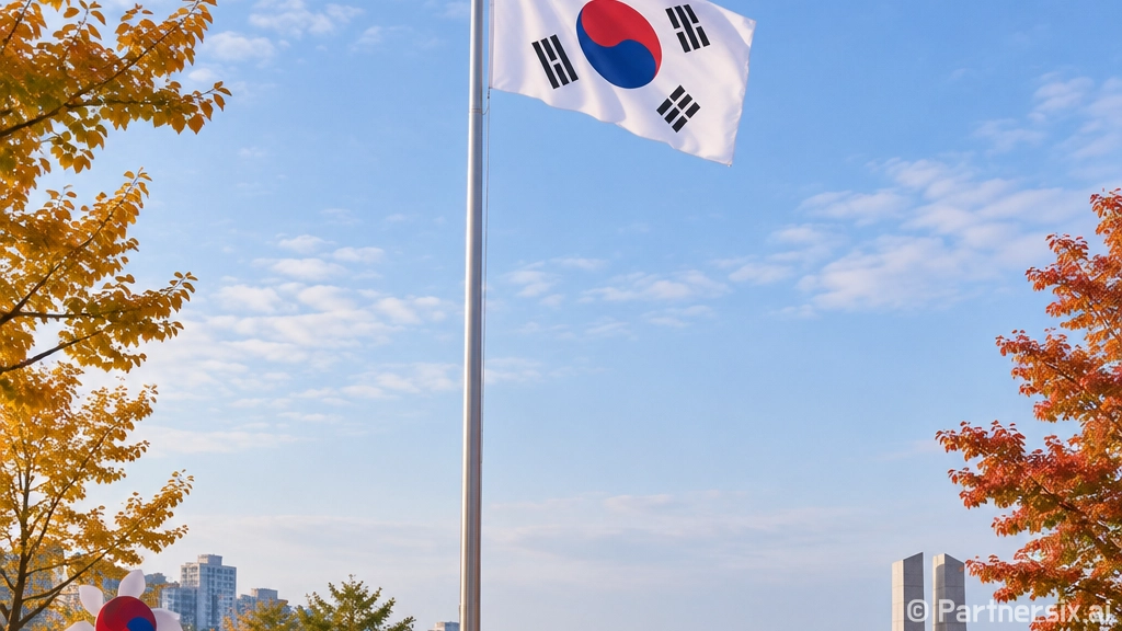 당진시 태극기 달기…