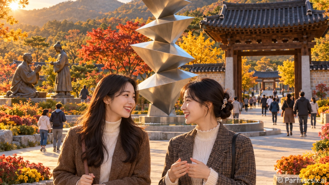 공주 효심공원, 삼국사기 효자 향덕과 이복의 효행을 만나다