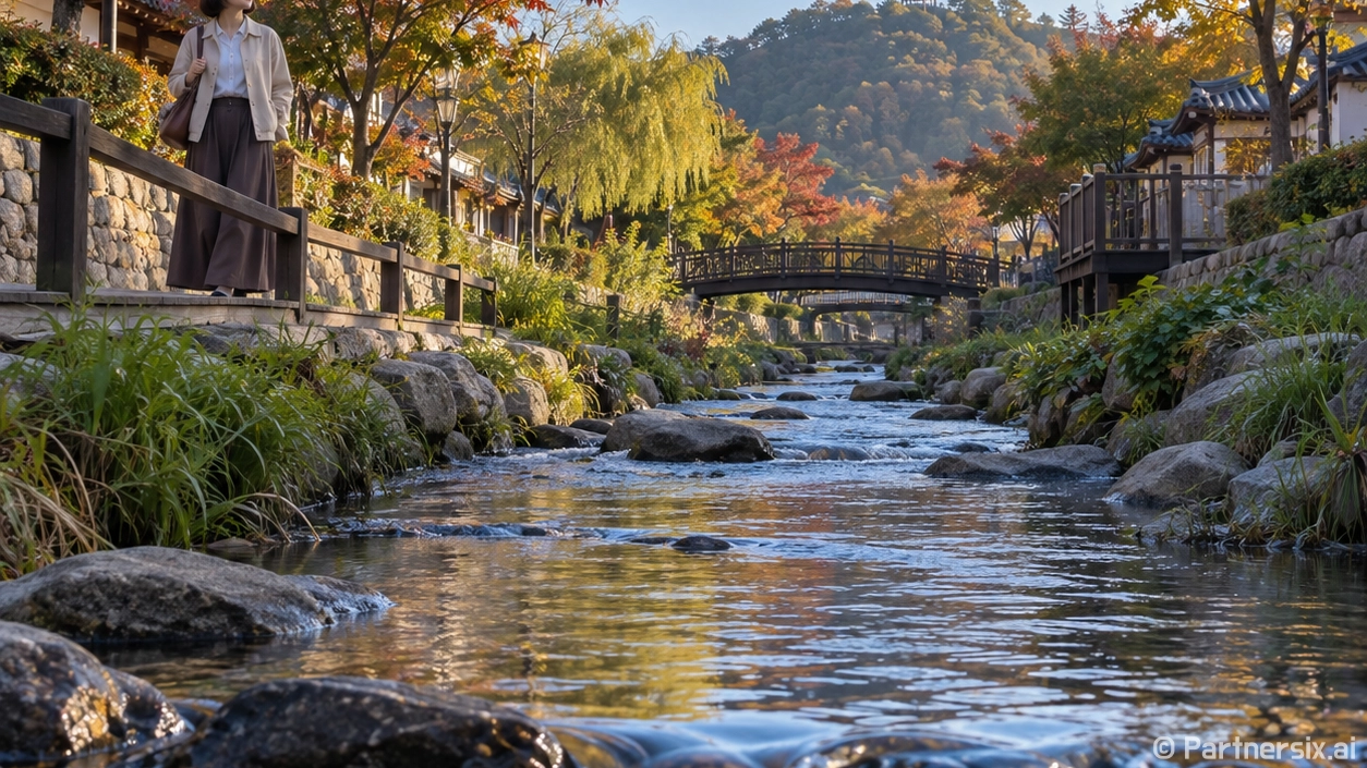 가을 제민천 촬영지 산책
