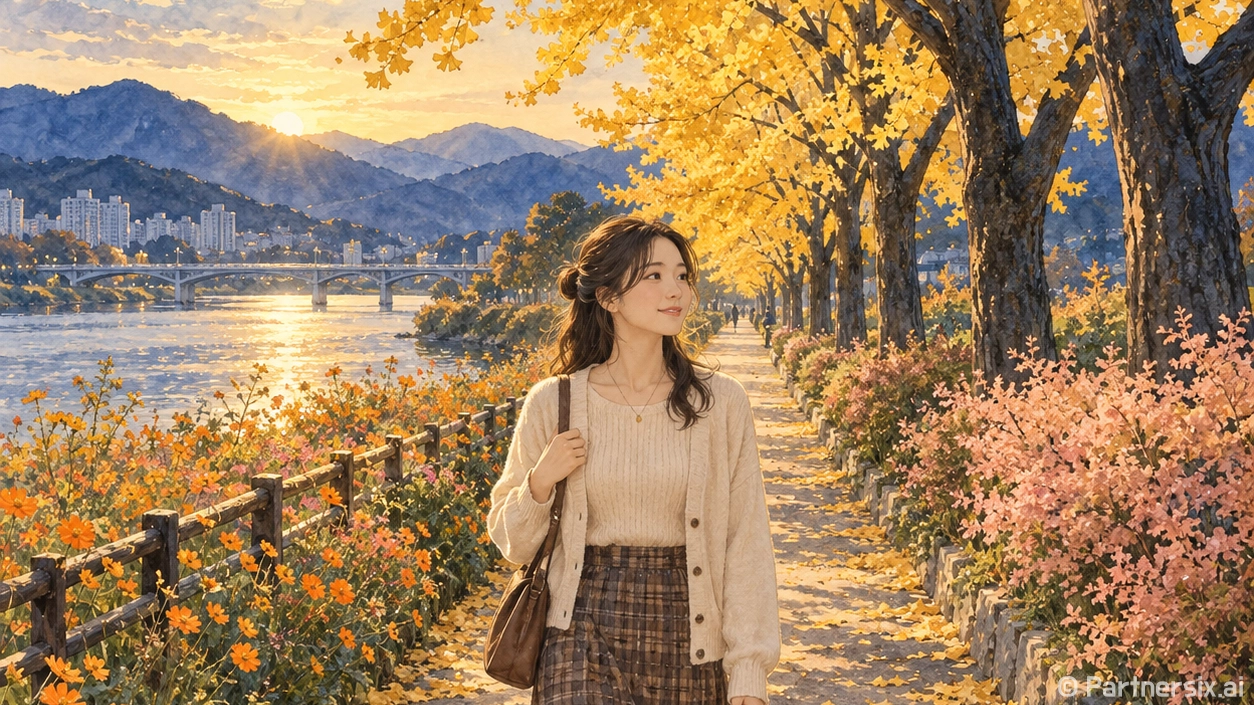 꽃길 따라 만나는 이순신