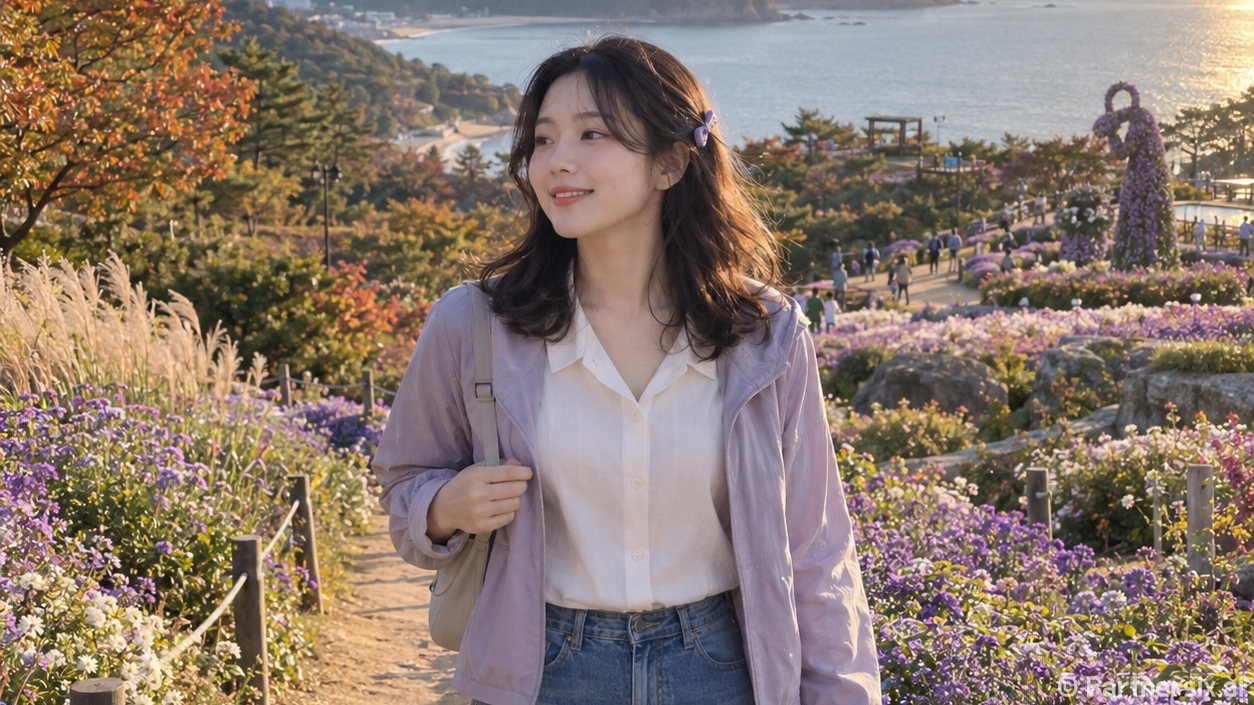 산꽃바다 태안 가을 6선