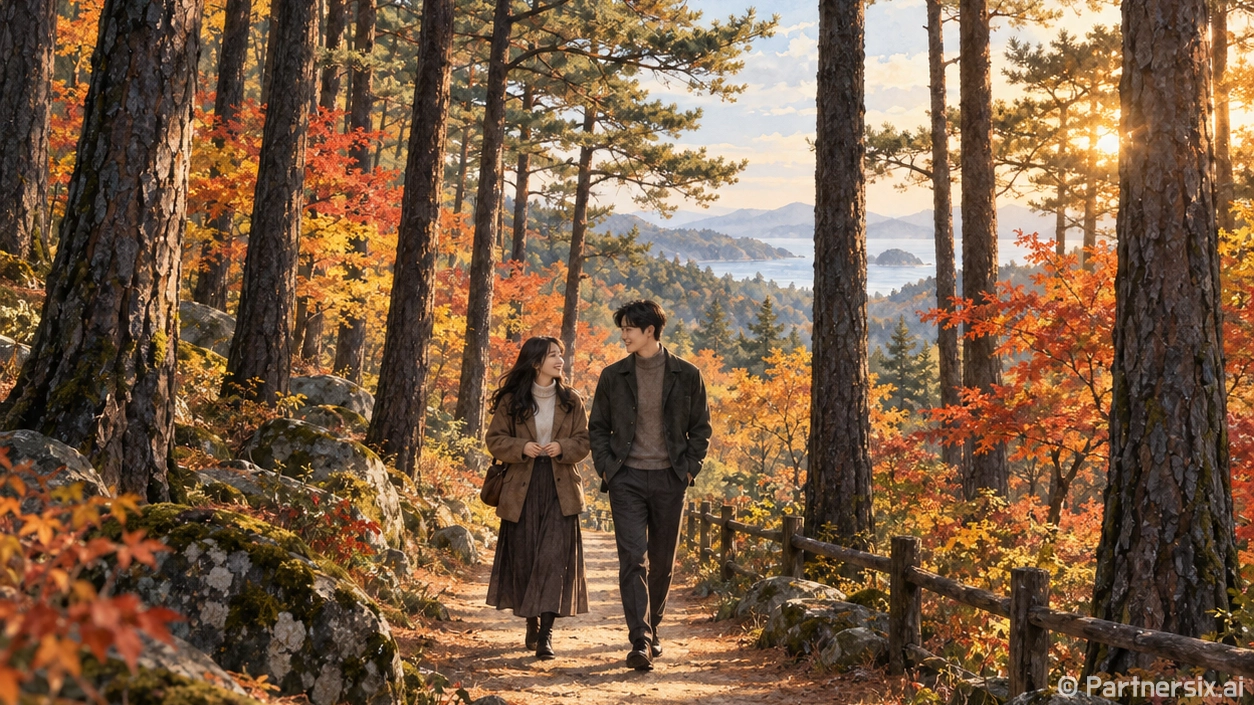 숲 위를 걷는 서천 장항 하루