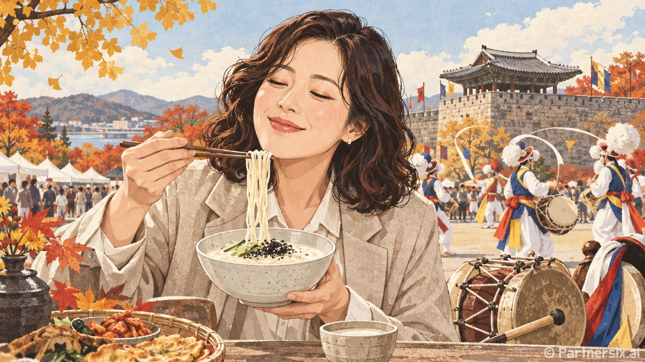 가을 면천읍성에 들어유