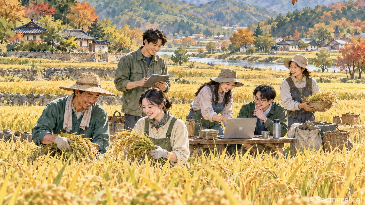 가을빛 당나루 워케이션