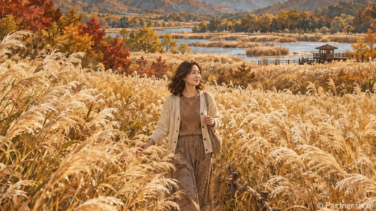 황금빛 서천 갈대 산책